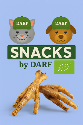 Afbeeldingen van DARF BIO Snacks Kippenpootjes